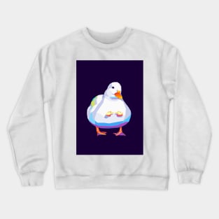 Cute Duck Wpap Pop Art Crewneck Sweatshirt